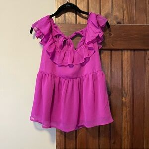 Banana Republic Ruffle Top